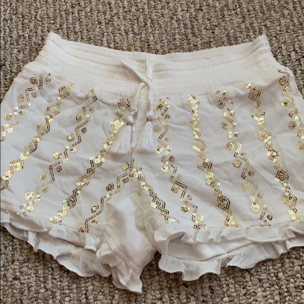 Kids sparkly shorts